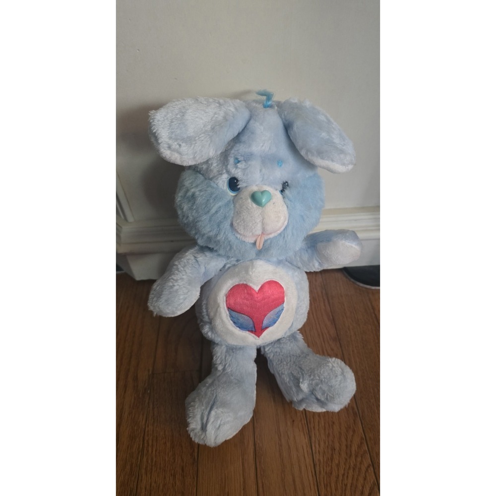 Vintage Care Bears Cousins SWIFT HEART RABBIT 15" Plush Stuffed Animal 1984